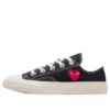 Converse x Comme des Garçons PLAY Chuck 70 Ox „Single Heart Black“