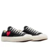 Converse x Comme des Garçons PLAY Chuck 70 Ox „Single Heart Black“