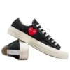 Converse x Comme des Garçons PLAY Chuck 70 Ox „Single Heart Black“