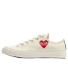 Converse x Comme des Garçons PLAY Chuck 70 Ox „Single Heart Milk“