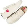 Converse x Comme des Garçons PLAY Chuck 70 Ox „Single Heart Milk“