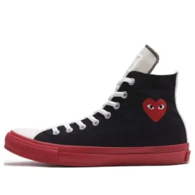 Converse x COMME des GARONS PLAY Chuck Taylor High „Black Red“