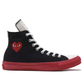 Converse x COMME des GARONS PLAY Chuck Taylor High „Black Red“