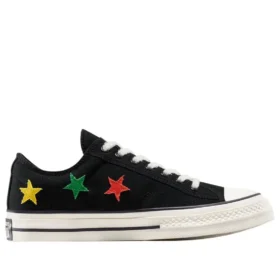 Converse x Daily Paper Star Player Low OX „Schwarz“