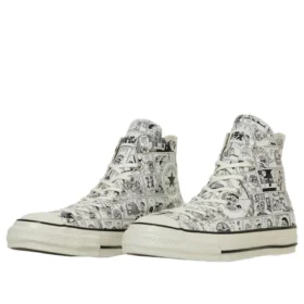 Converse x Doraemon Chuck Taylor All Star Aged CP Hi „Black White“