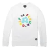 Converse x Golf Le Fleur Crew-Sweatshirt, asiatische Größen, „Weiß“