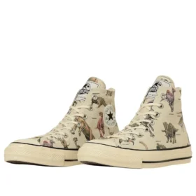 Converse x Jurassic Park Chuck Taylor All Star Aged DP Hi „Natural“