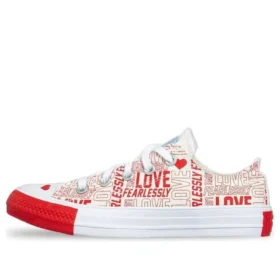 Converse x Love Fearlessly Chuck Taylor All Star Low „Red“