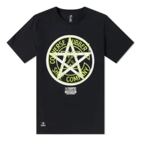 Converse x NEIGHBORHOOD T-Shirt (asiatische Größen) „Black“