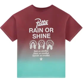 Converse x Patta Gold Standard T-Shirt (asiatische Größen) „Copper Teal“