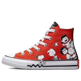Converse x Peanut Chuck Taylor All Star „Weiß Rot Schwarz“