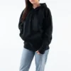 Converse x Shaniqwa Jarvis Pullover Crossover Rückenblumen-Print Paar-Style Schwarz