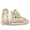 Converse x Stranger Things 5 Chuck Taylor All Star Aged 87 HC Hi „Natural“