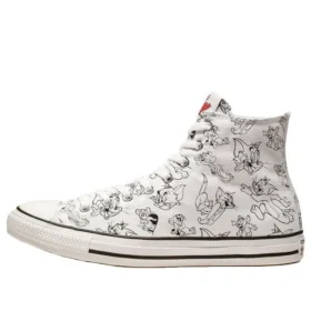 Converse x Tom and Jerry Chuck Taylor All Star High „White“