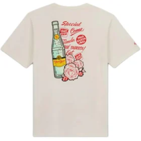 Converse x Topo Chico T-Shirt (asiatische Größen) „Beige Red“