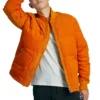 Cordjacke asiatische Größen „Gelb“