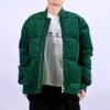 Cordjacke in asiatischen Größen „Grün“