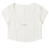Corset Top Asia-Größen „Egret“
