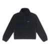Counter Climate Polarfleece-Pullover mit halbem Reißverschluss, asiatische Größen, „Schwarz“
