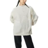 Cozy Utility Crew in asiatischen Größen „White“