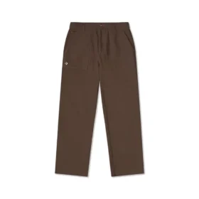 CYOTD Gewebte Hose mit geradem Bein, asiatische Größen „Brown“