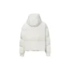 Daunen-Oversize-Pufferjacke, asiatische Größen „Beige“