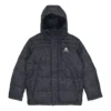 Daunen-Puffer-Jacke AOP, asiatische Größen „Schwarz“