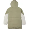 Daunenjacke asiatische Größen „Olive Green White“