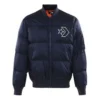 Daunenjacke asiatische Größen „Schwarz“