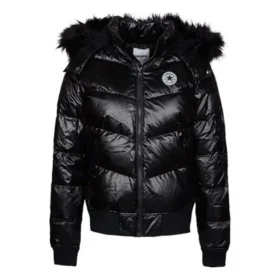 Daunenjacke asiatische Größen „Schwarz“