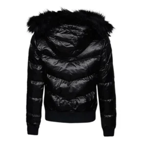 Daunenjacke asiatische Größen „Schwarz“