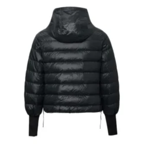 Daunenjacke asiatische Größen „Schwarz“
