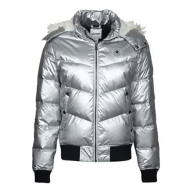 Daunenjacke asiatische Größen „Silver“