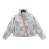 Daunenjacke asiatische Größen „White Grey“
