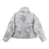 Daunenjacke asiatische Größen „White Grey“