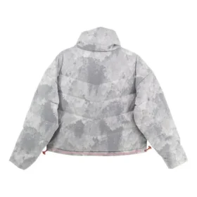 Daunenjacke asiatische Größen „White Grey“