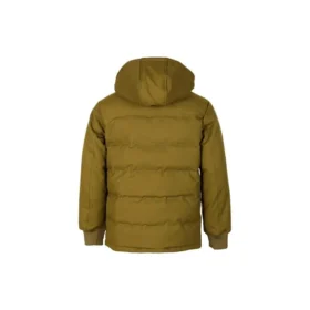 Daunenjacke in mittlerer Länge, asiatische Größen „Green“