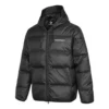 Daunenjacke mit Kapuze – asiatische Größen – „Schwarz“