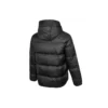 Daunenjacke mit Kapuze – asiatische Größen – „Schwarz“