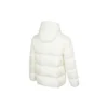 Daunenjacke mit Kapuze, asiatische Größen, „Weiß“