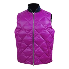Daunenweste in asiatischen Größen „Purple“