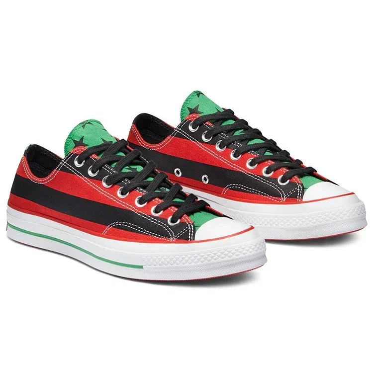 Denim Tears x Chuck 70 Low „Pan-African Flag“ Denim Tears x Chuck 70 Low „Pan-African Flag“