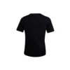 Druckmuster Kurzarm Schwarz