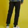 Easy Waist Carpenter Pants asiatische Größen „Schwarz“