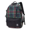 Edge Rucksack Plaid „Schwarz“