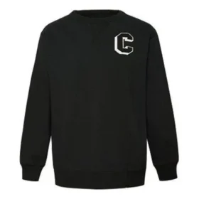 Elevated Fleece Sweatshirt Asien-Größen „Schwarz“
