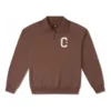 Essential Sweatshirt asiatische Größen „Braun“