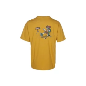 Explorer Graphic T-Shirt asiatische Größen „Gelb“