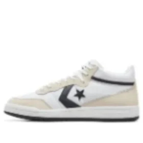 Fastbreak Pro Leder & Wildleder „Weiß Schwarz Beige“