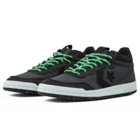 Fastbreak Retro Classic Skateschuhe Schwarz Grün